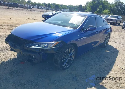 2021 Lexus Es 350 F Sport from USA, damaged, VIN 58AGZ1B19MU086248